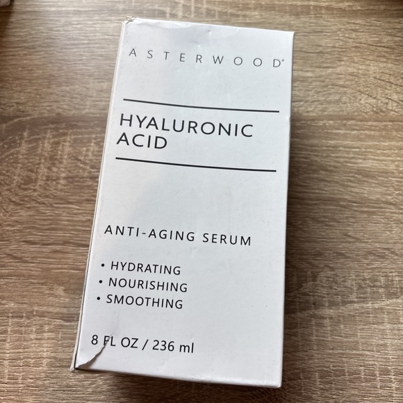 The Unbranded Brand Other - Asterwood HYALURONIC ACID Anti-Aging Serum SEALED 8OZ Nourishing Restorative
